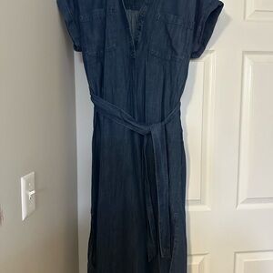 Falls Creek Dark Blue Maxi Dress